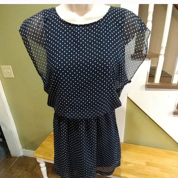 Mimi Chica (Nordstrom) Polka Dot Dress - Picture 1 of 5